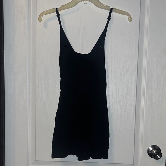 Wild Fable Black Ruffle Romper - Picture 4 of 4